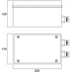   300  220/11,7V, IP54 Idrania