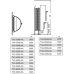    Sawo Tower TH6 120NS-WL-P