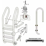     Mayer Schwimmbad Muro 3   MU-315  AISI-316