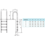     Idrania Standart 5 , Basic Wall, AISI-304