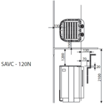    Sawo Savonia Combi SAVC-120NS-P-F