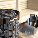  Печь электрическая Harvia Cilindro PC90 Black Steel