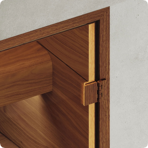      DoorWood () 80x210  Wood 6  , 