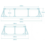    INTEX Rectangular Frame 28272/58981, 30020075 