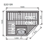    Harvia Variant     S2015R ( )