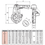    Coraplax WAFER TYPE DN 65,   75, EPDM